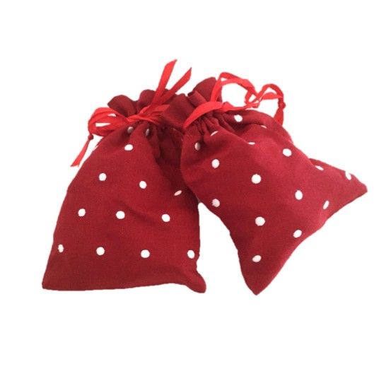 BOLSITAS LUNARES ROJO SET/2