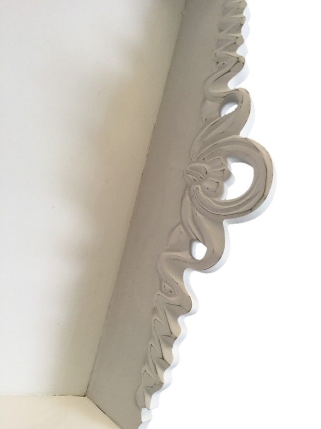 BANDEJA LAZO MADERA BLANCA ASAS GR - Imagen 2