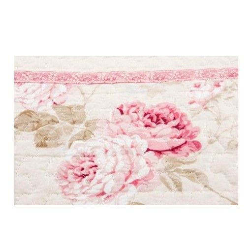 COLCHA BOUTÍ ROSA INGLESA - Imagen 2