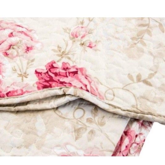 COLCHA BOUTÍ ROSA INGLESA - Imagen 3