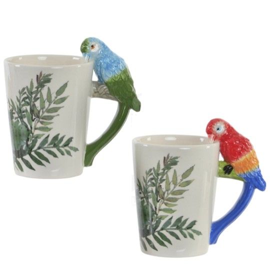 TAZAS MUGS SET /2 TROPICAL
