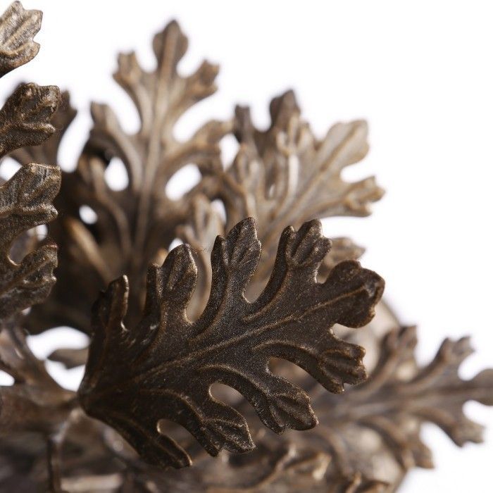 PORTAVELAS PLATA ANTIQUE - Imagen 3