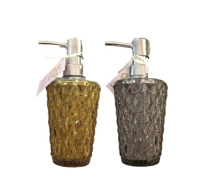 DOSIFICADORES CRISTAL SET/2 GRABADO COLORES