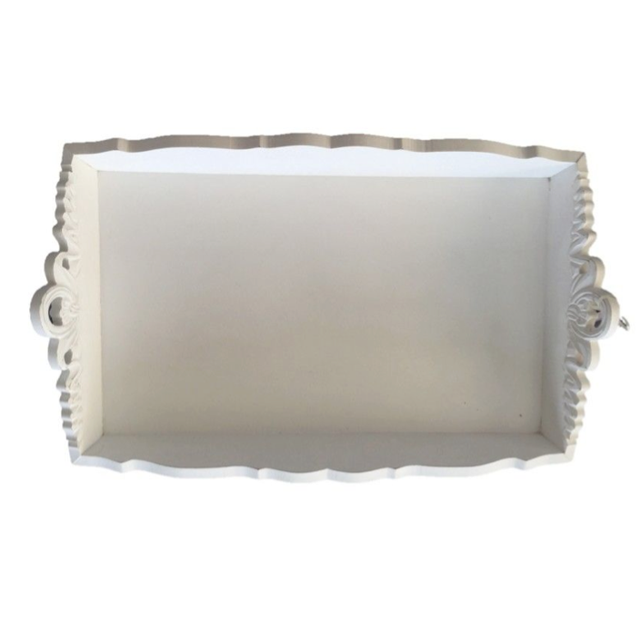 BANDEJA LAZO MADERA BLANCA ASAS GR