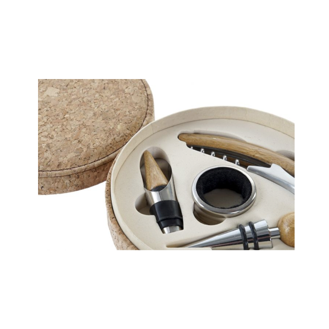 CAJA UTENSILIOS VINO CORCHO - Imagen 3