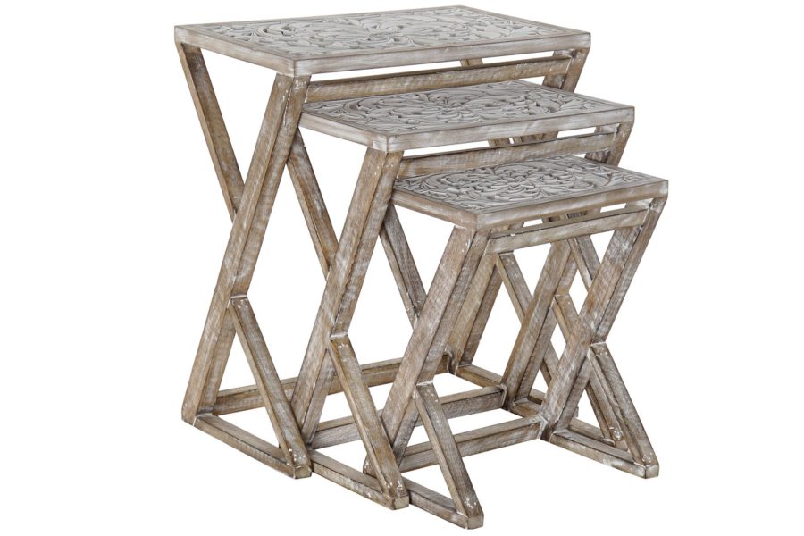 MESAS NIDO MANGO/MANDALA. SET/3